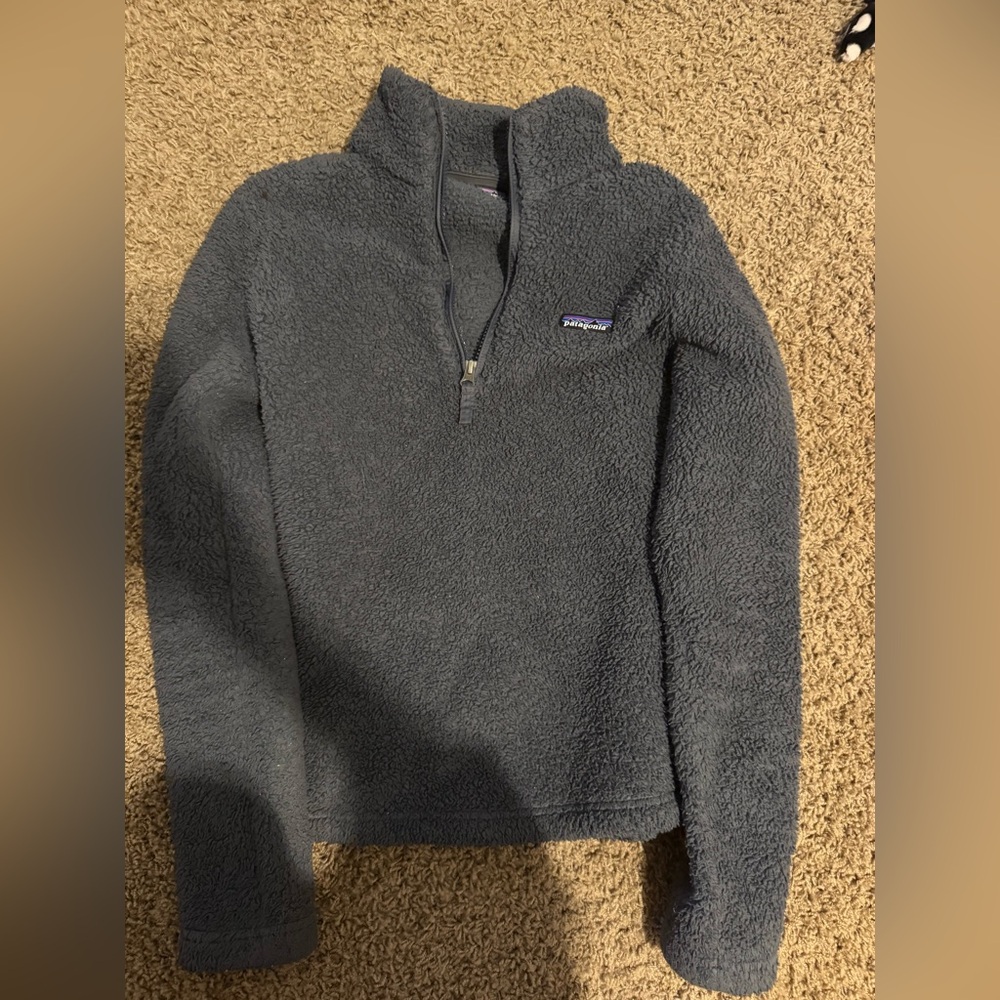 Patagonia Charcoal Fleece Quarter-Zip